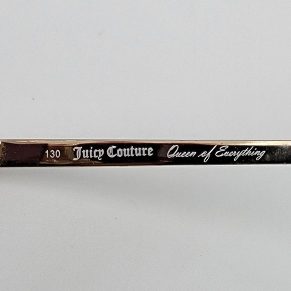 *SOLD* Juicy Couture Platinum/S 03YG Gold Frame Brown Gradient Lens Sunglasses - Picture 8 of 12